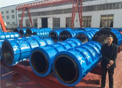 點擊查看詳細(xì)信息<br>標(biāo)題：Hanging Roller Concrete  Pipe Mould 閱讀次數(shù)：1577