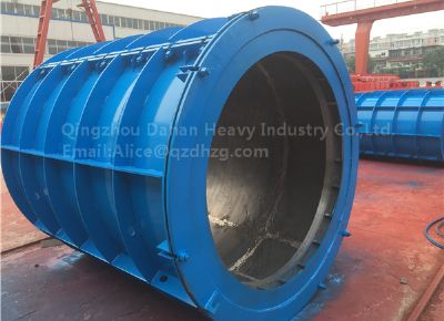 點擊查看詳細(xì)信息<br>標(biāo)題：Hanging Roller Concrete  Pipe Mould 閱讀次數(shù)：1553